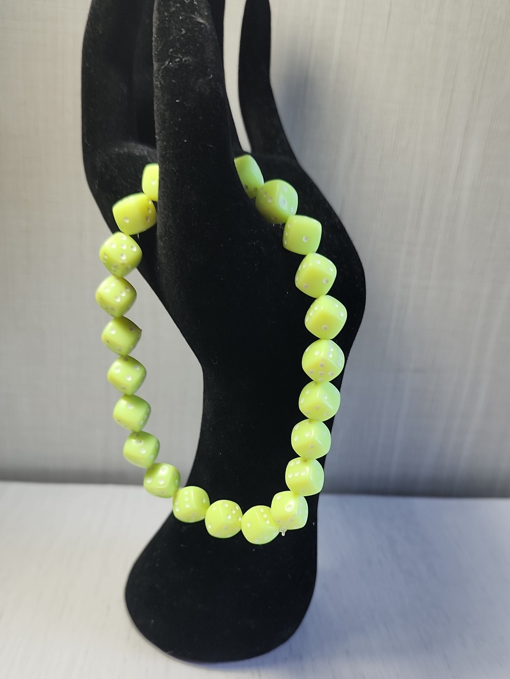 Neon Yellow Beaded bracelet - Women Jewelry